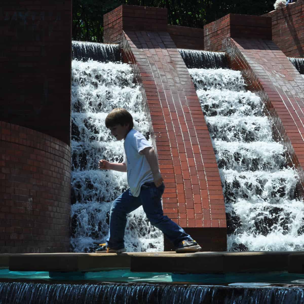 Wortham Waterfall Buffalo Bayou