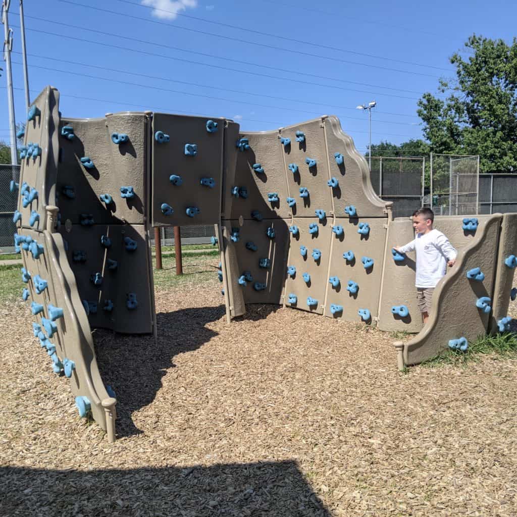 Jaycee Park Rock Wall