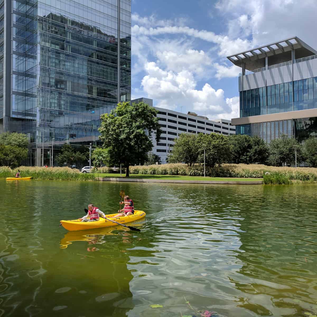 Kayak at Discovery Green