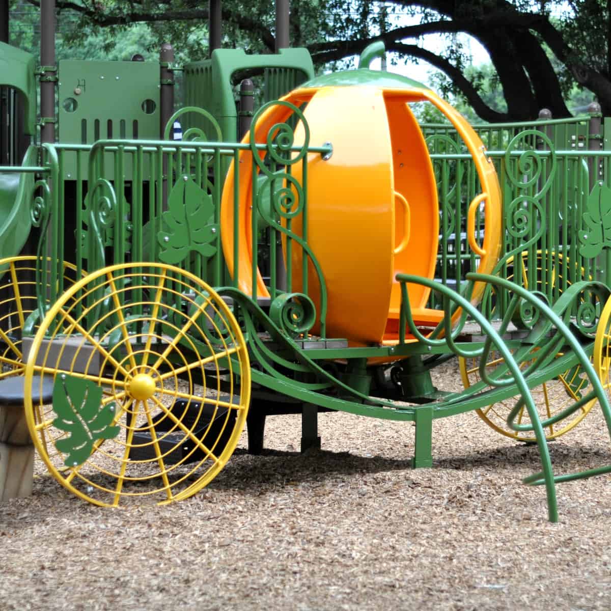 Pumpkin Carraige at River Oaks Pumpkin Park