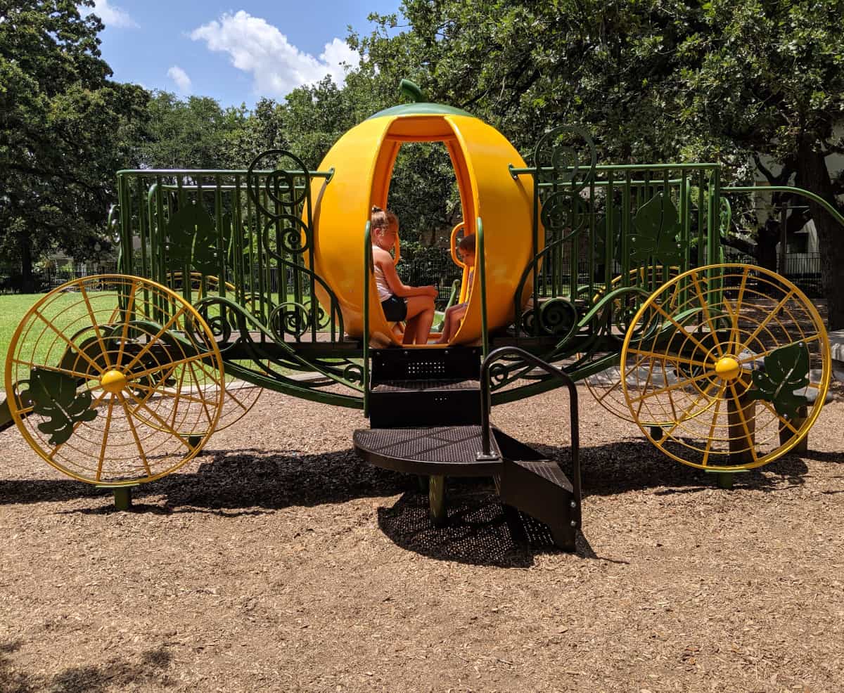 River Oaks Park Pumpkin Carriage