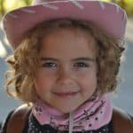Girl in cowboy hat
