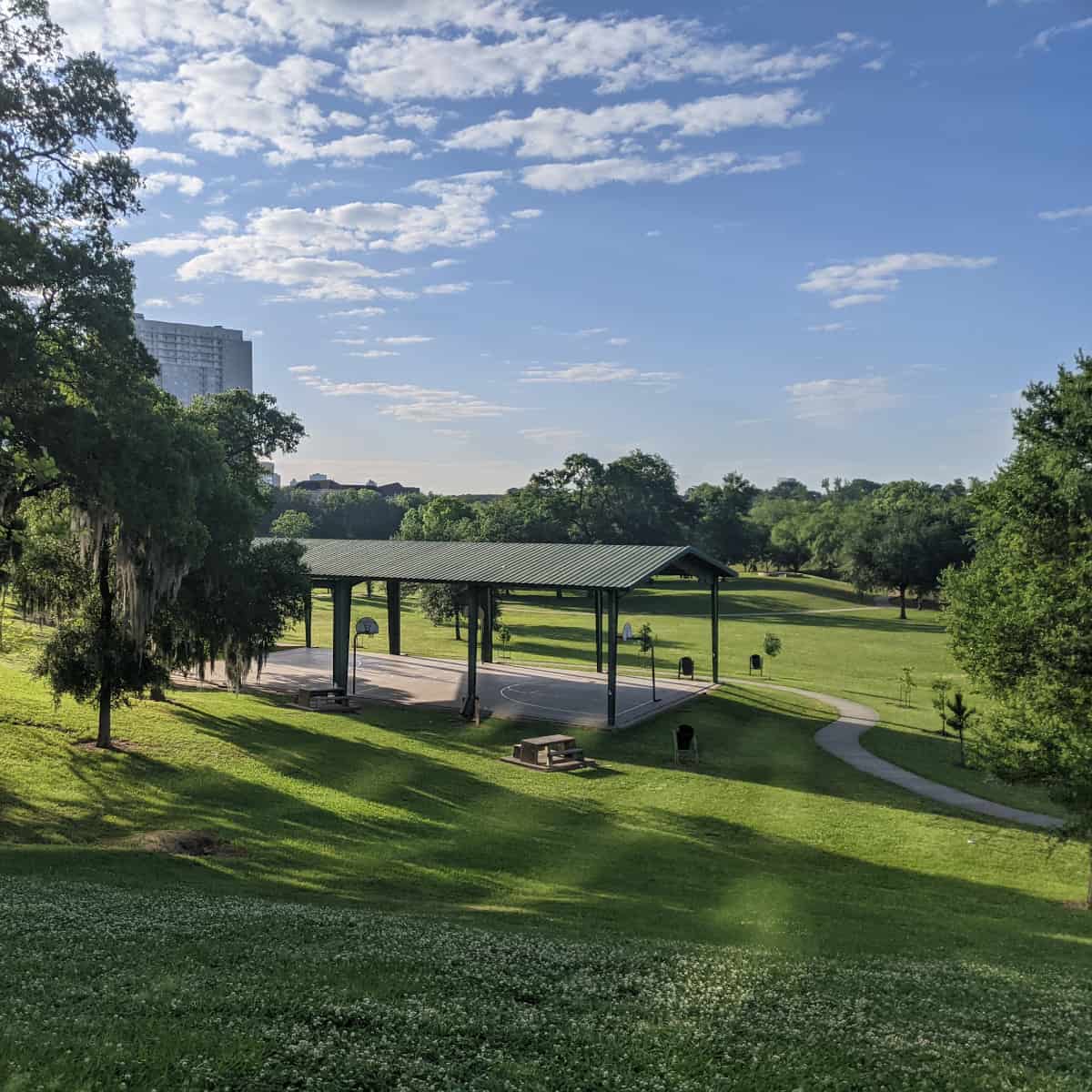 Spotts Park View from the Hill