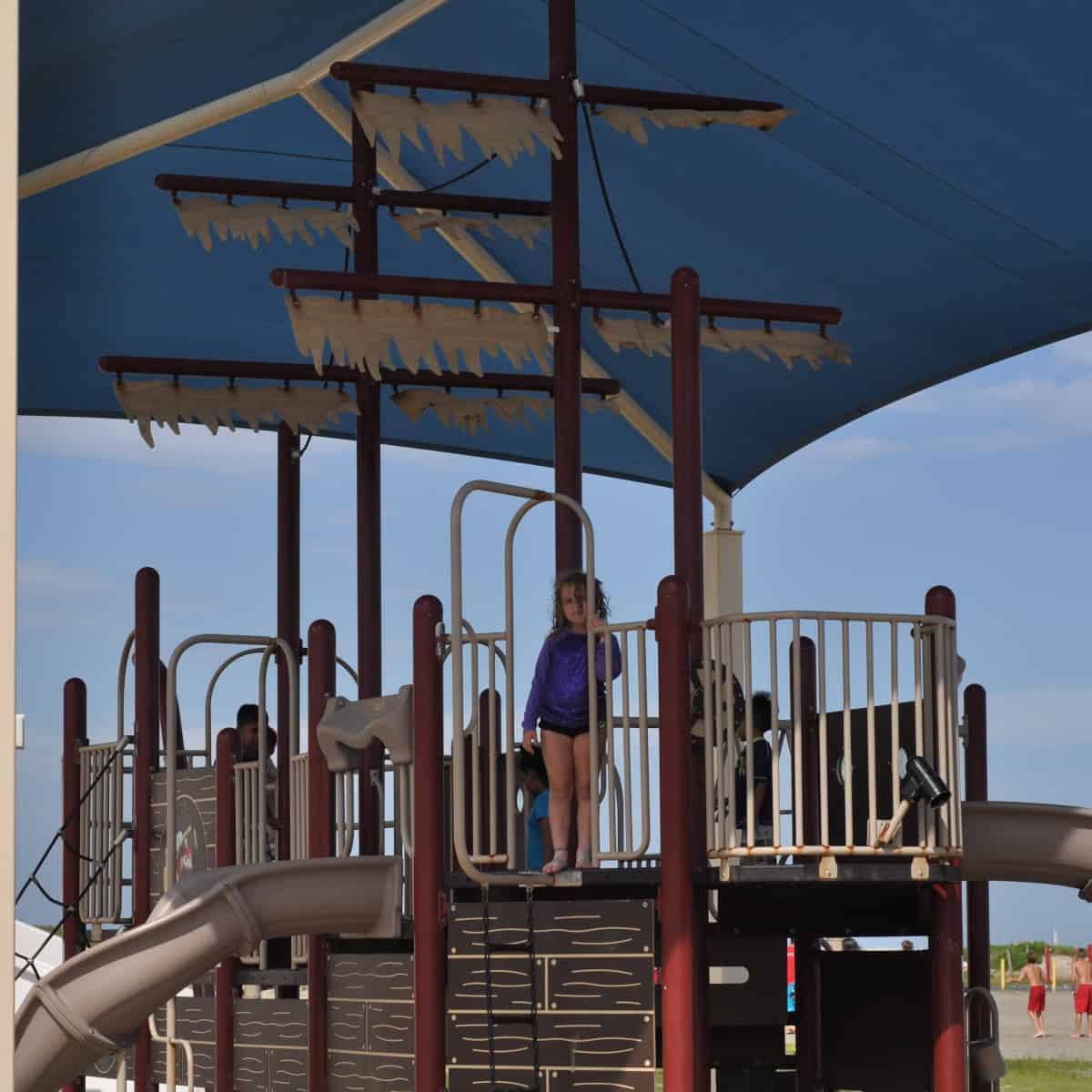 Stewart Beach Pirate Ship Playground