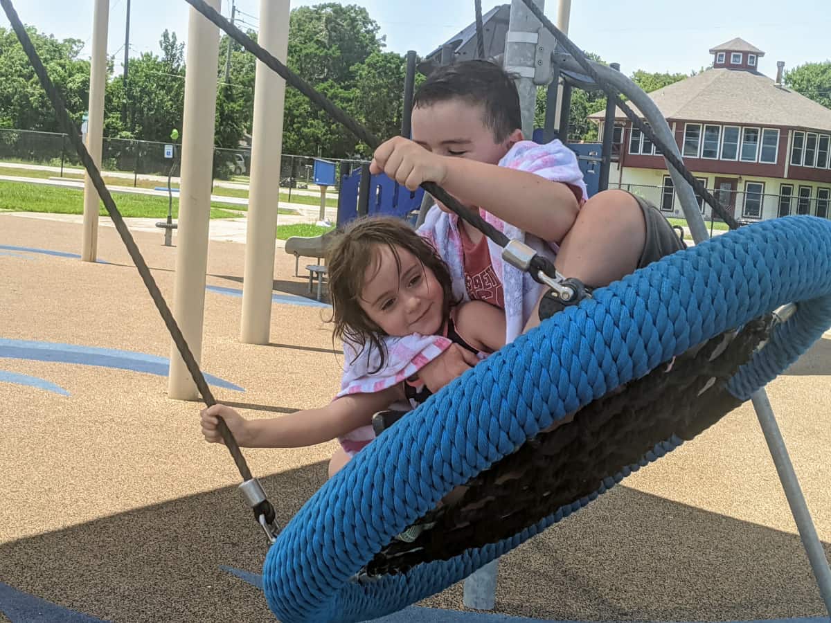 Sylvan Beach Park Swing