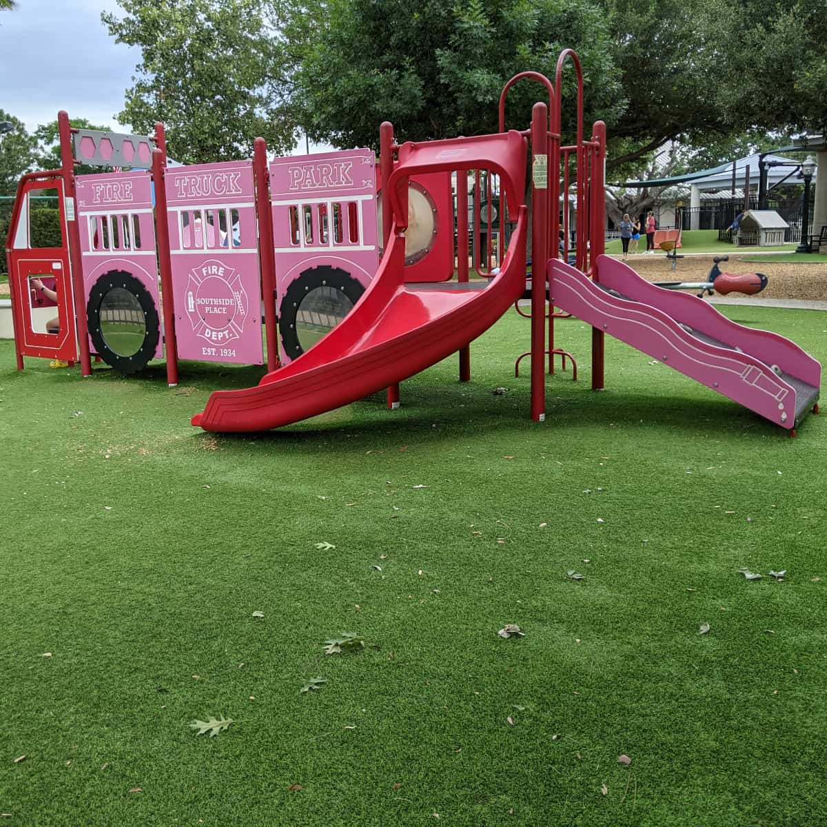 Fire Truck Park Fire Truck Play Structure