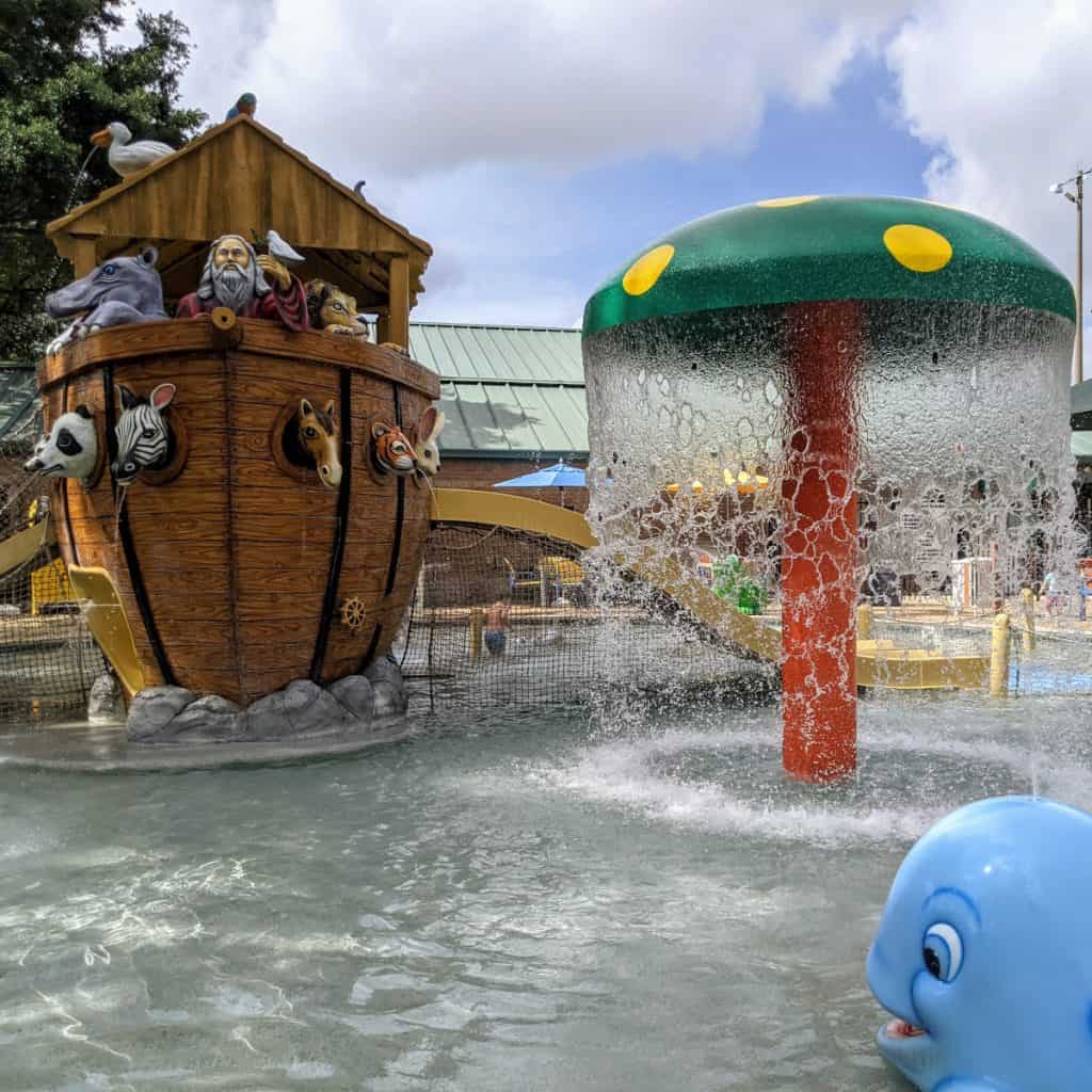 Noah's Ark Pool and Playground at Quillian Center