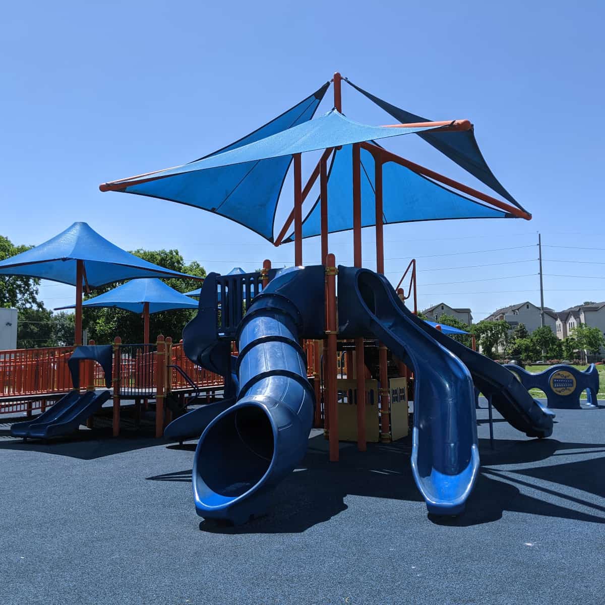 West Gray Rec Center Playground Slides