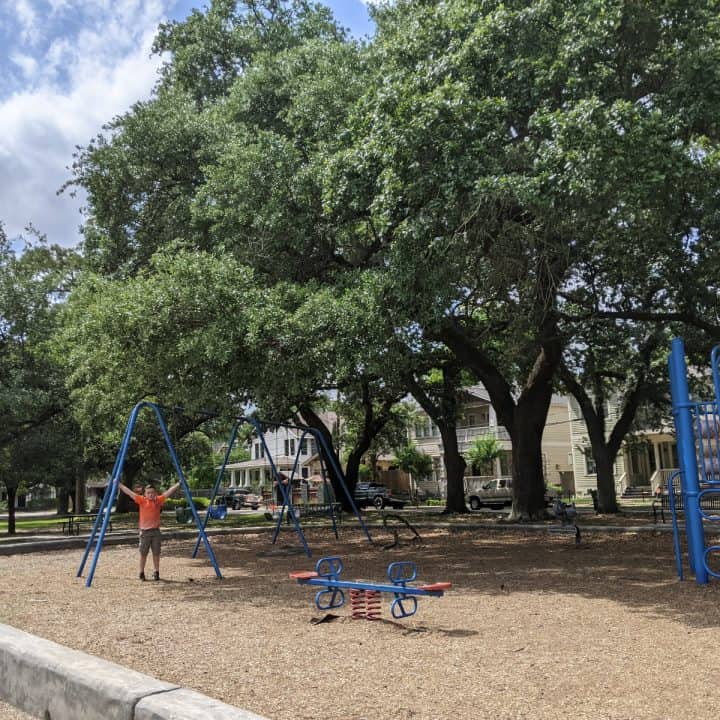 Houston's First Street Car Park... Woodland Park!