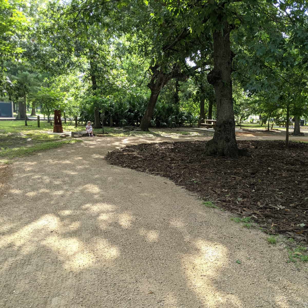 Hermann Park Nature Play Area Path