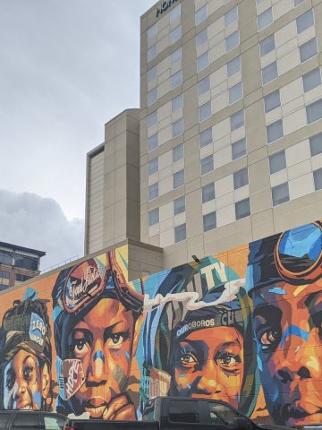 Zero Hunger Mural Downtown Houston