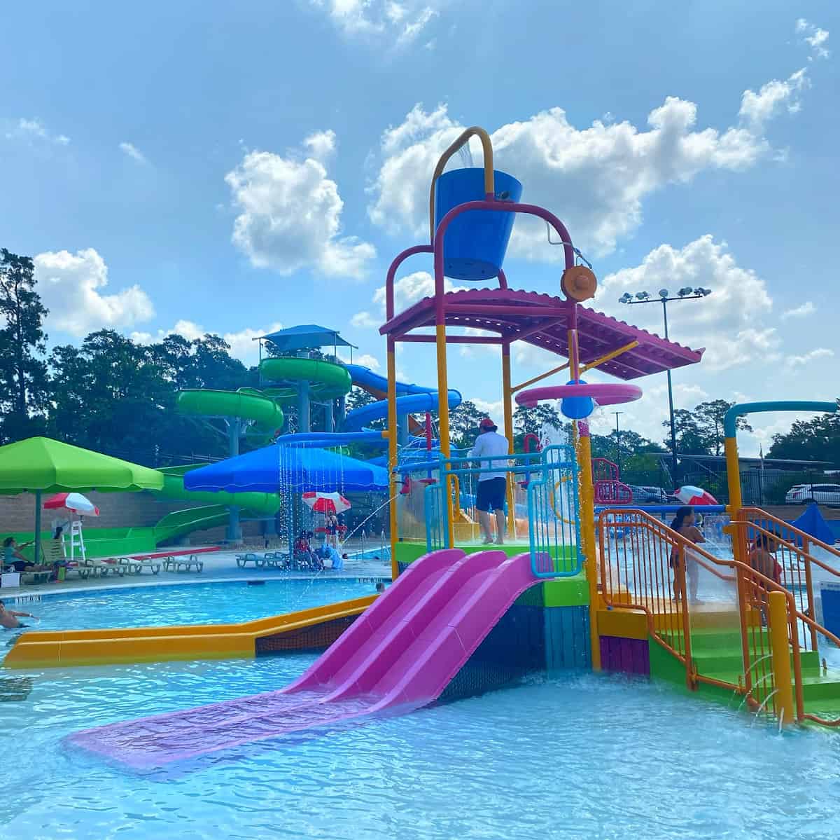 Conroe Waterpark Slides