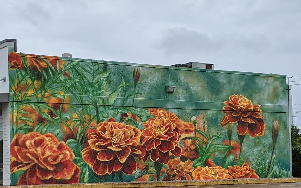 Marigold Mural
