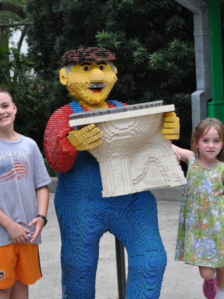 Legoland Florida Toilet Sculpture