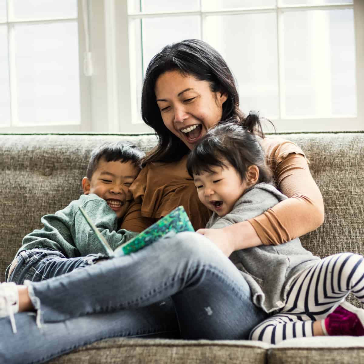 Reading with Mom
