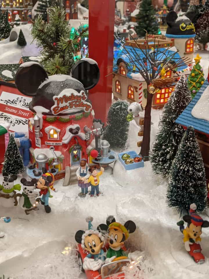 Second Baptist Church Christmas Trains Mickey Mouse Village
