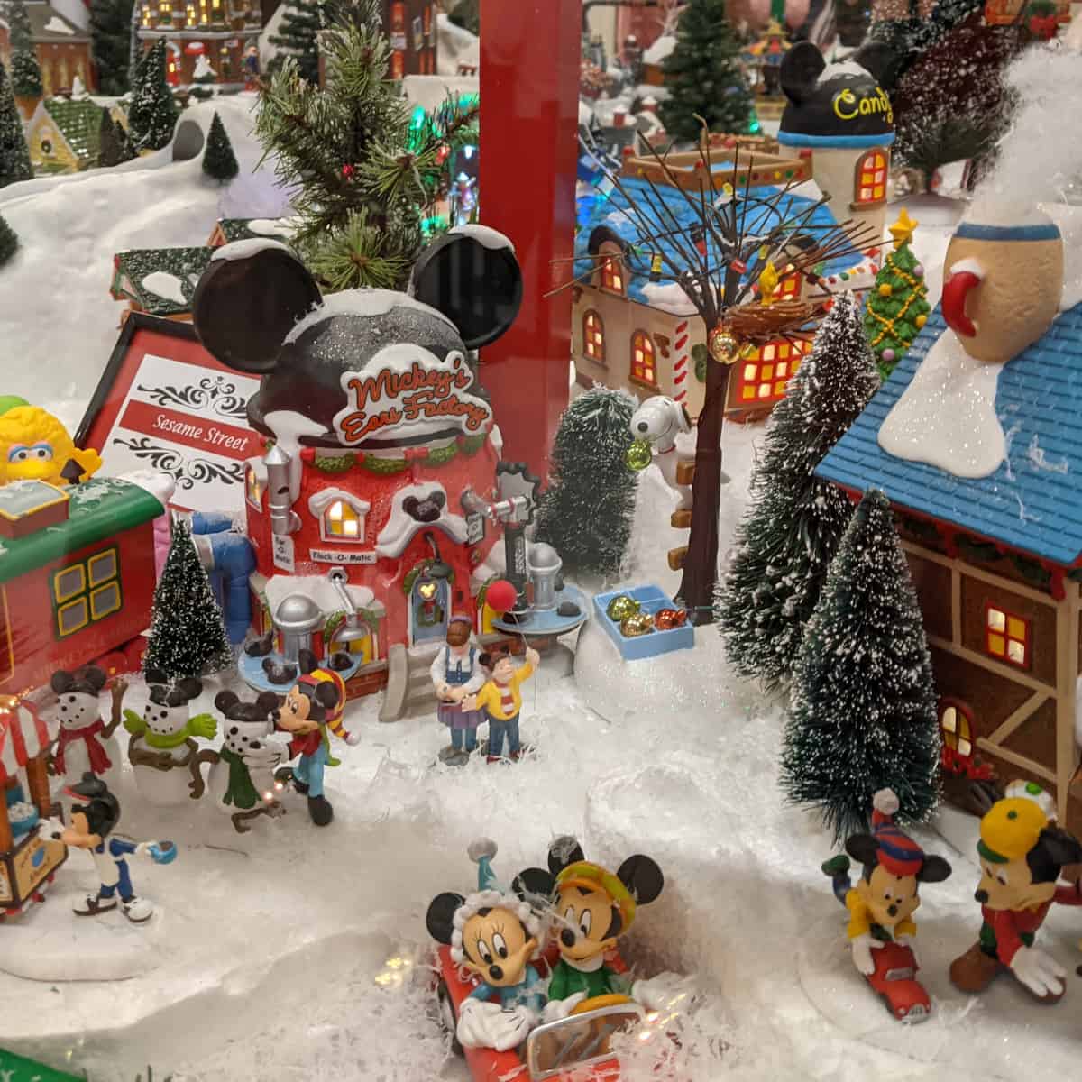 Second Baptist Church Christmas Trains Mickey Mouse Village