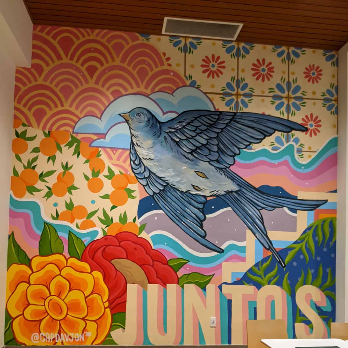 Juntos Mural by David Maldonado