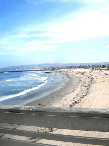 Ocean Beach San Diego from Pier