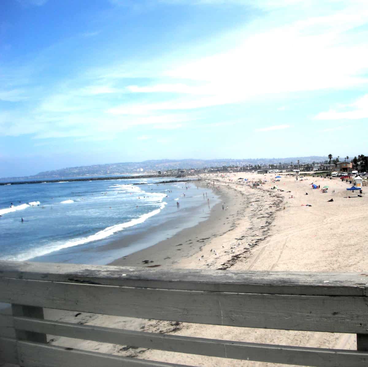Ocean Beach San Diego from Pier