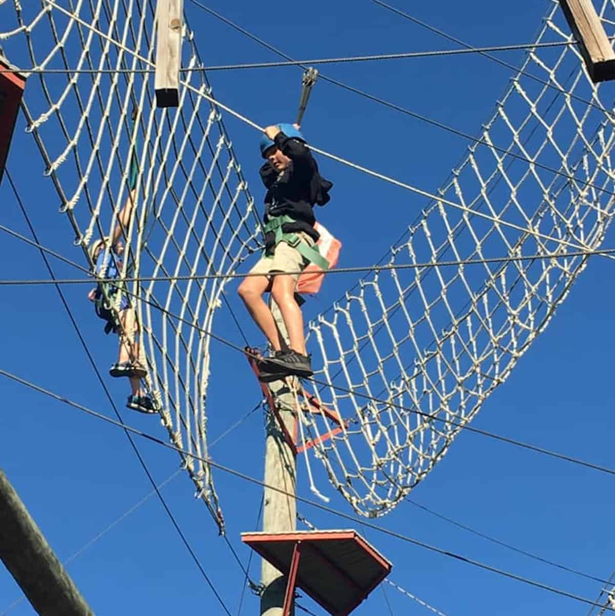 Rainard School for Gifted Children Ropes Course