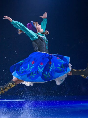 Ana at Disney on Ice