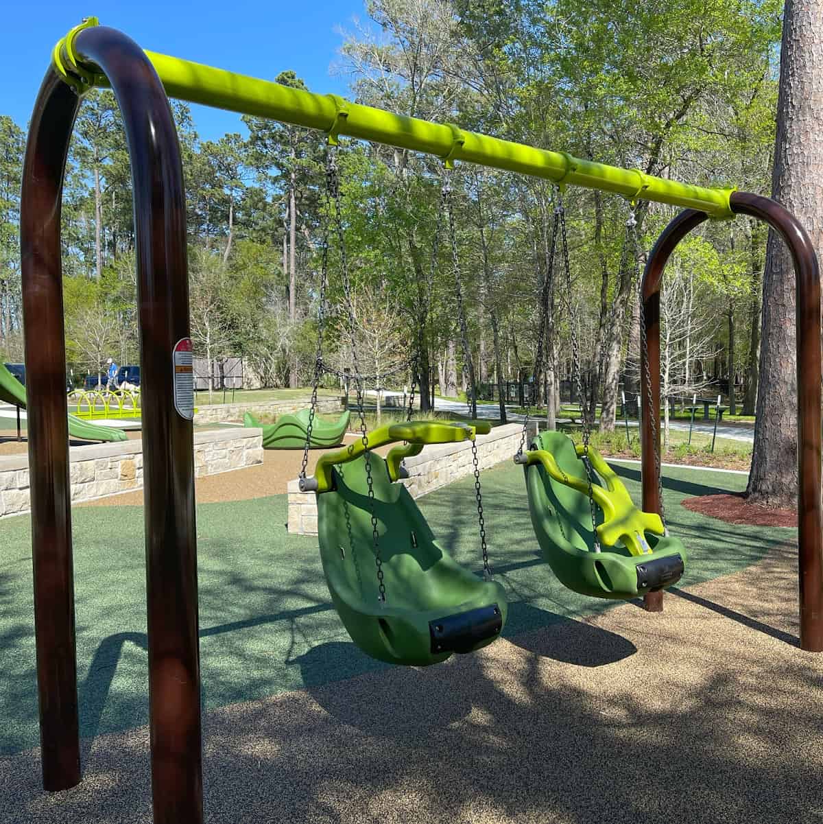 Fall Creek Sports Complex Accessible Swings