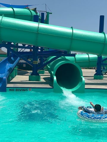 Fun Town Waterpark Tube Slide