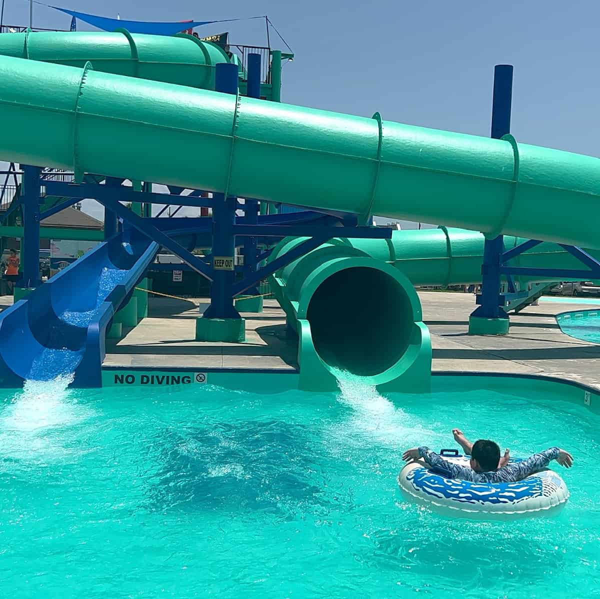 Fun Town Waterpark Tube Slide