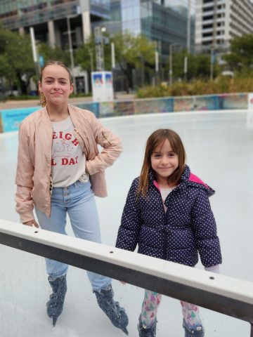 Girls on Ice at Discovery Green
