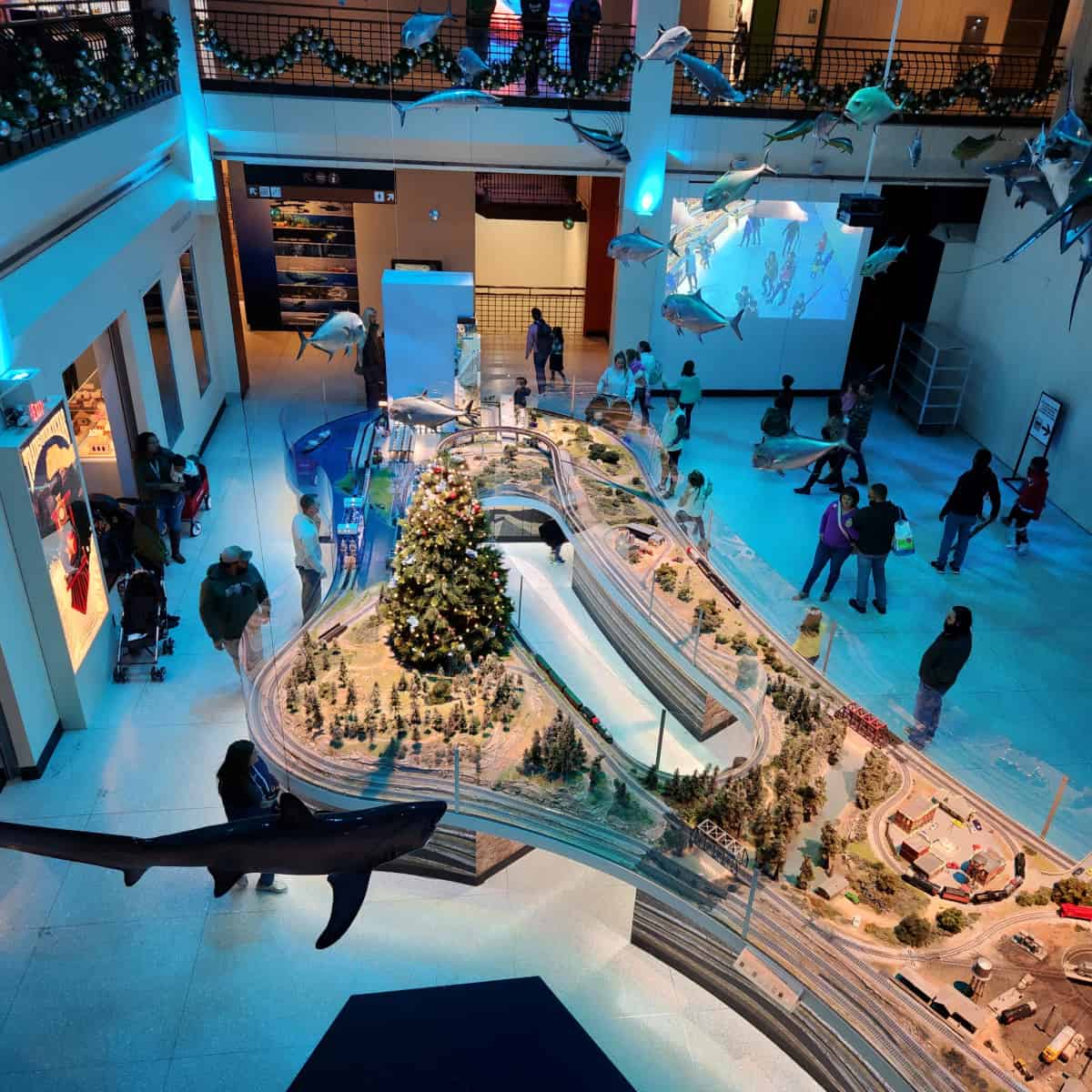 Model Trains at Houston Museum of Natural Science