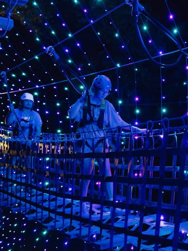 Lone Star Lights Aerial Course