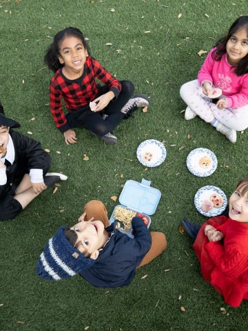 Rainard School for Gifted Children Kids Sitting in a Circle