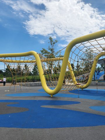 Alief Park Playground Climbing Structure