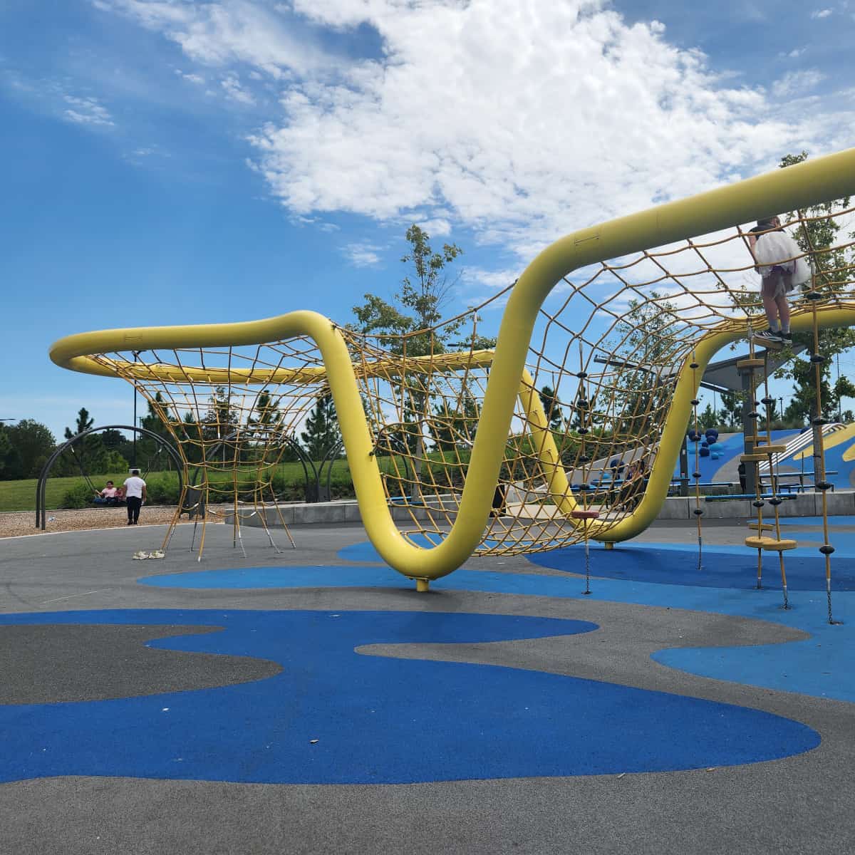 Alief Park Playground Climbing Structure