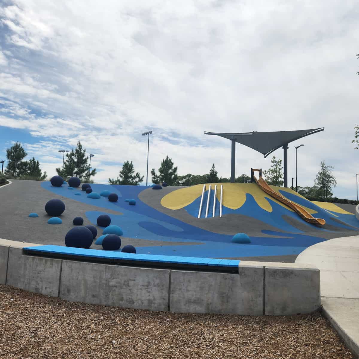 Alief Park Hillside Slide