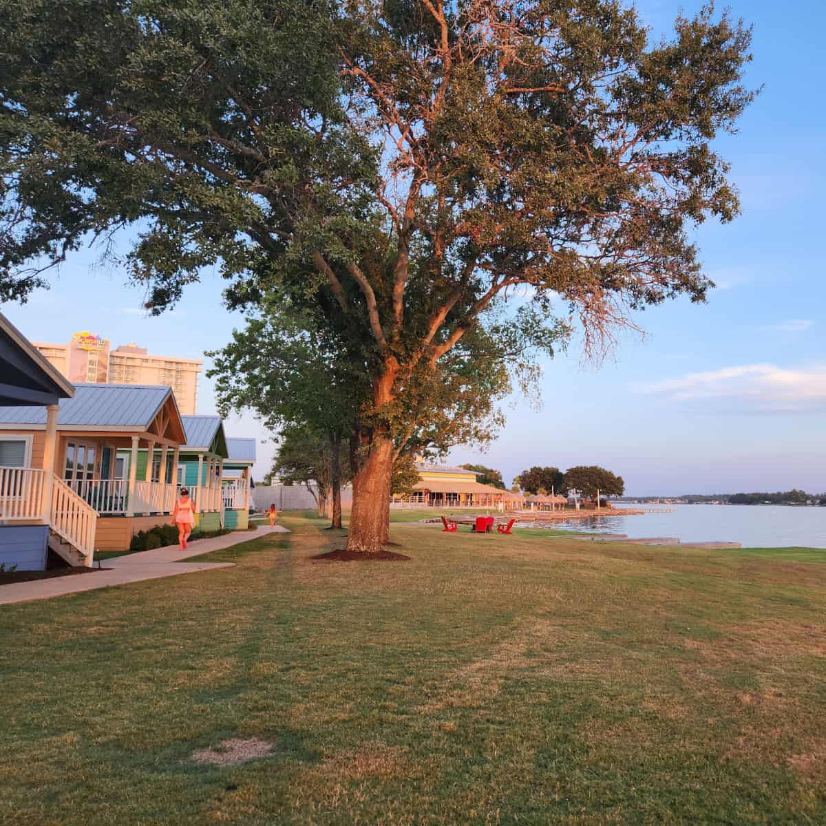 Margaritaville Lake Conroe Row of Cottages
