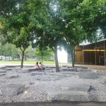 Rocks at the Menil Collection