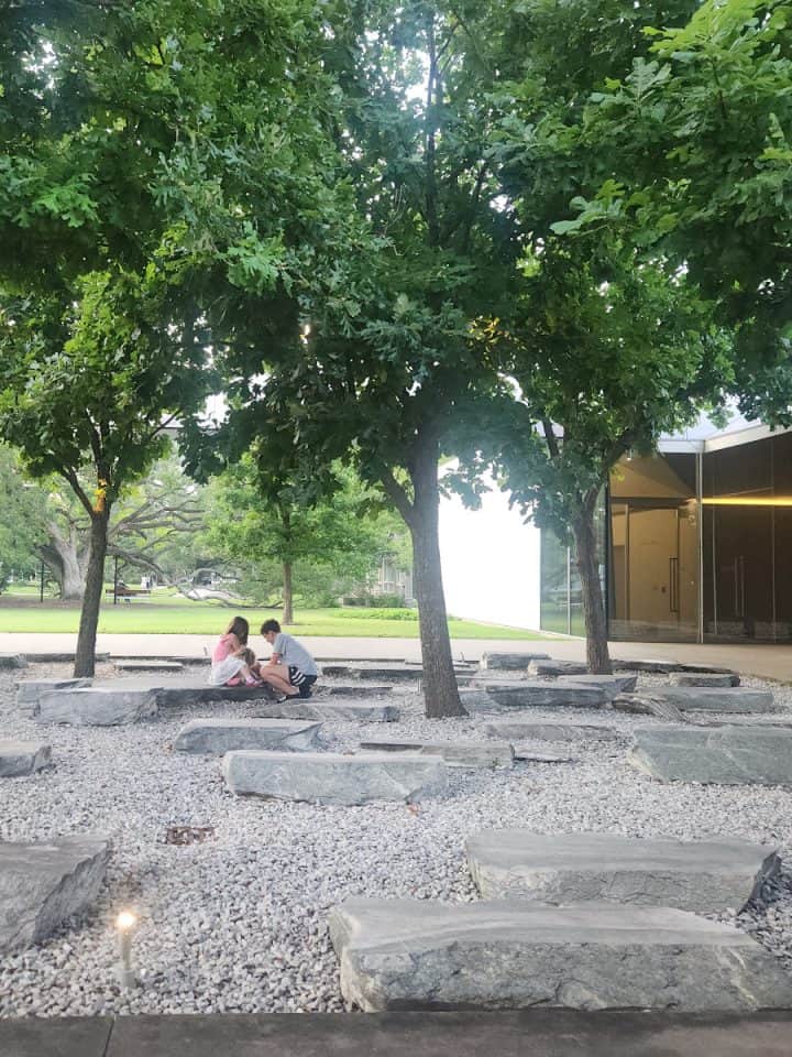 Rocks at the Menil Collection