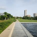 Hermann Park Centennial Gardens Reflecting Pools