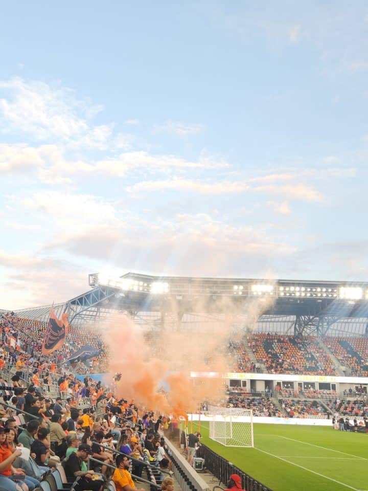 Houston Dynamo Game at Shell Energy Stadium
