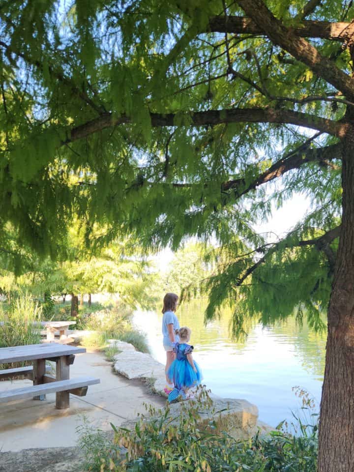 Mermaid Costume at Hermann Park Lake