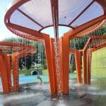 Levy Park Splashpad