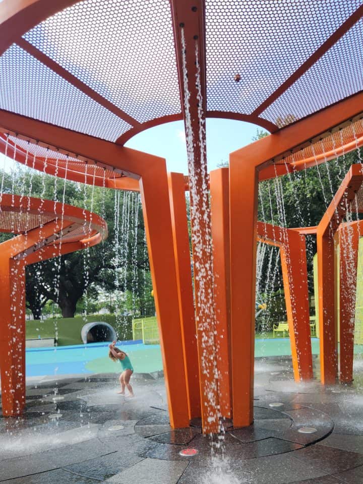 Levy Park Splashpad