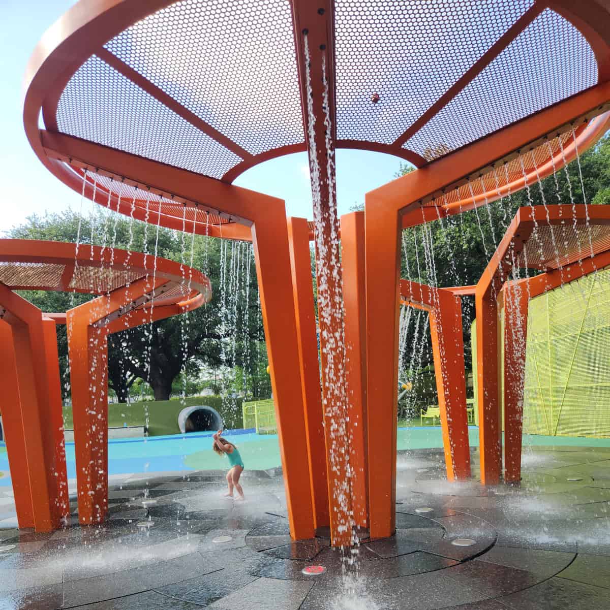 Levy Park Splashpad