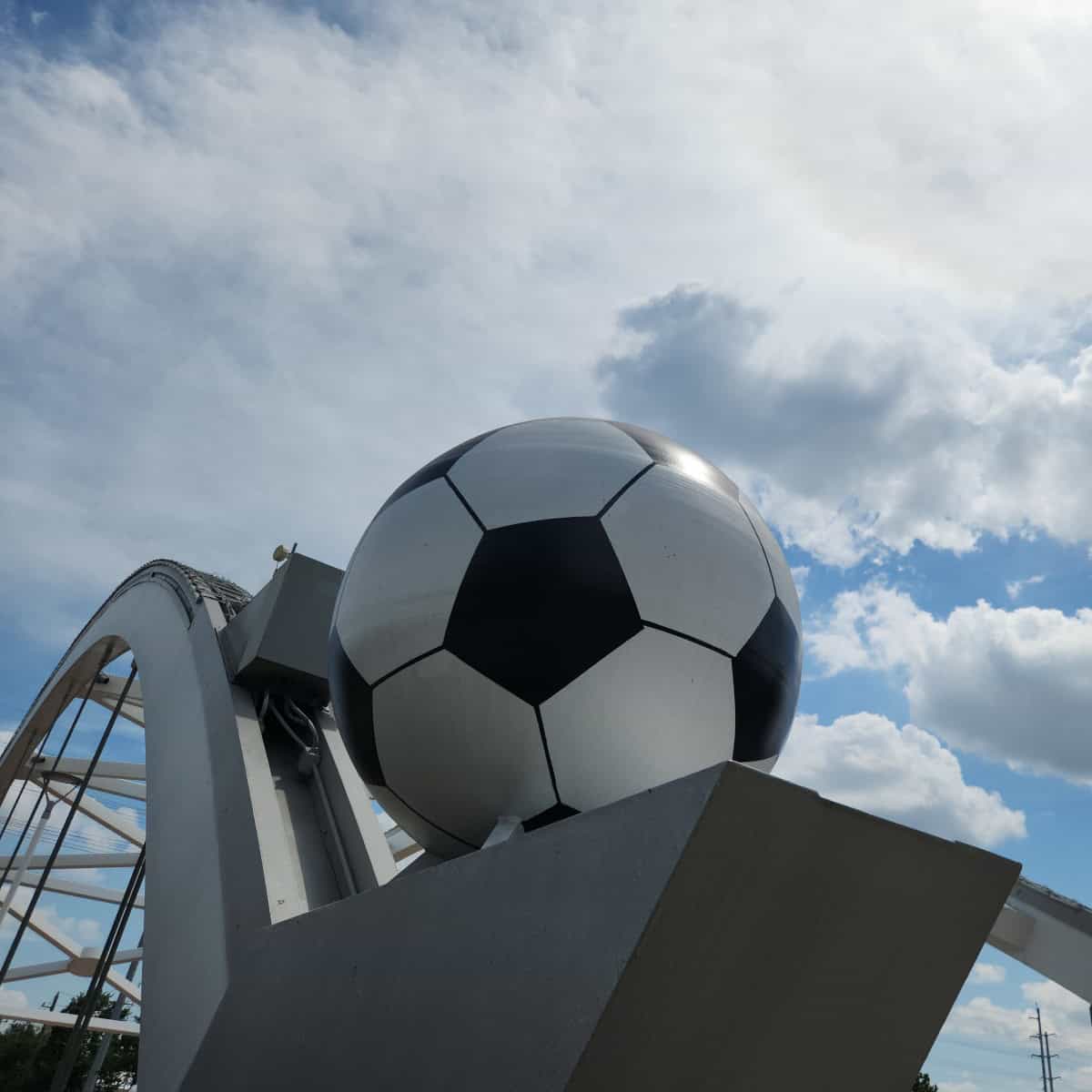 Soccer Ball on Montrose Bridge over I59 69